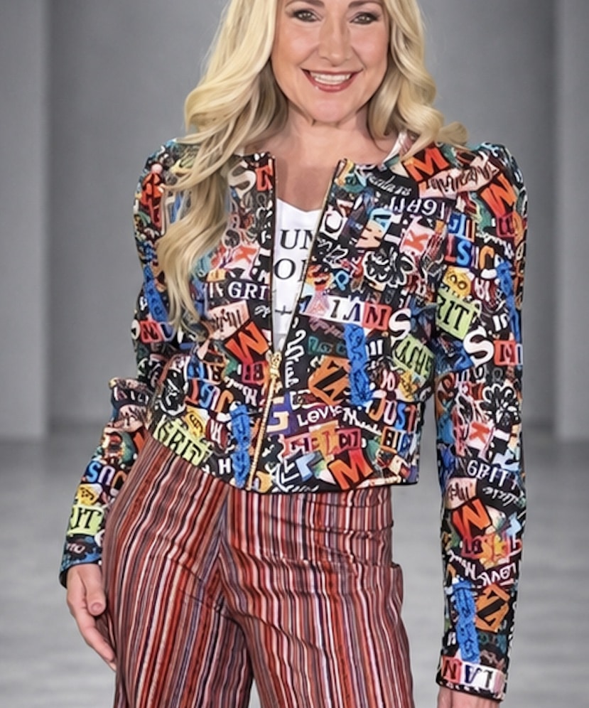 Muse Quilted Jacket runway view