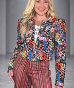 Muse Quilted Jacket runway view