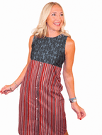 Rebel Racerback Tank Dress close-up
