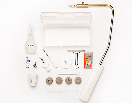 Janome HD9 Professional manufacturer accessory layout