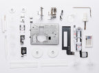 Janome Memory Craft 6650 manufacturer accessory layout