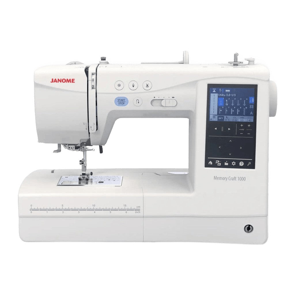 Janome Memory Craft 1000 Sewing And Embroidery Machine (J-1000)