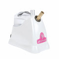 Jiffy Pink Series J-2000H Hat Steamer – White with Pink Ribbon