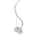 Jiffy Pro-Line J-4000B commercial steam cleaner with 7.5-foot hose and brush steam head attachment shown on stand