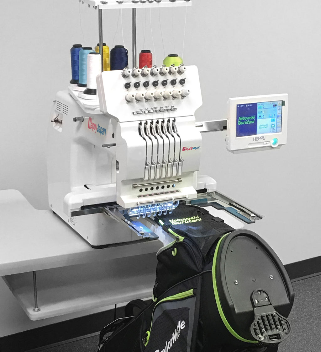 HappyJapan HCH-701 Journey embroidering a golf bag