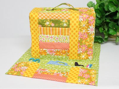 June Tailor Quilt As You Go Sewing Machine Cover and Caddy Kit — product view 2