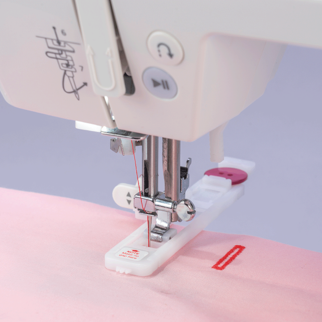 JUKI HZL-HT710 hzlhtbuttonhole detail