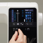 JUKI HZL-NX7 hzl nx7 touch screen display web detail