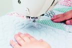 JUKI HZL-NX7 hzl nx7 free motion quilting detail
