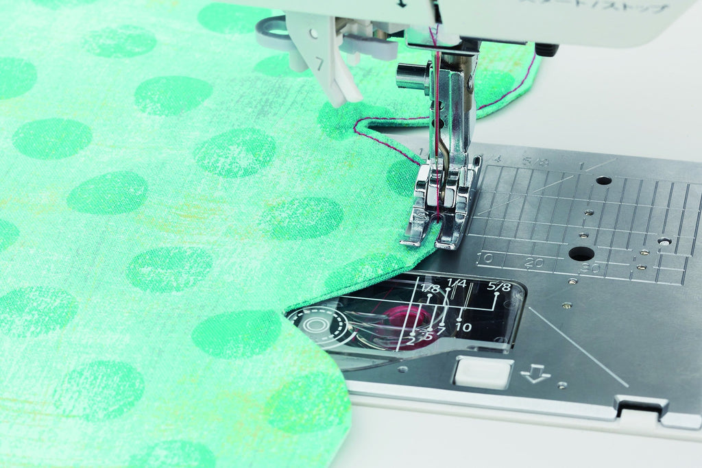 JUKI HZL-NX7 hzl nx7 sewing curves detail