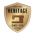 JUKI HZL-NX7 industrial heritage logo detail