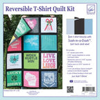 June Tailor Just Add T-Shirts Quilt Kit Black Sashing — product view 1