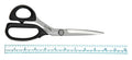 KAI 7250L 10-Inch True Left-Handed Professional Shears — product view
