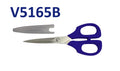 KAI V5165B 6½-Inch Sewing Scissors – True Blue — product view
