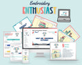 Embroidery Enthusiast online course
