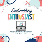 Embroidery Enthusiast online course logo