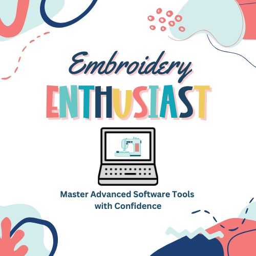 Embroidery Enthusiast online course logo