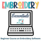 Embroidery Essentials online course logo