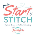 From Start to Stitch by Karlie Belle