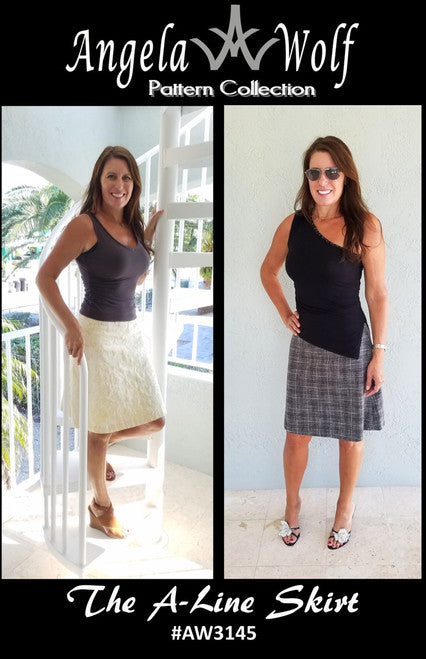Kate Skirt #AW3145 paper sewing pattern