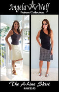 Kate Skirt #AW3145 paper sewing pattern