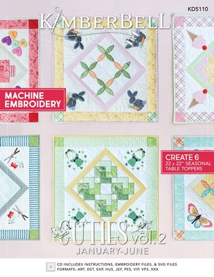 Kimberbell Cuties Tabletoppers Vol. 2 (Jan-June) — product packaging