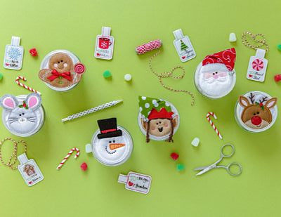 Hoiday Jar Toppers & Gift Tags — product image 1