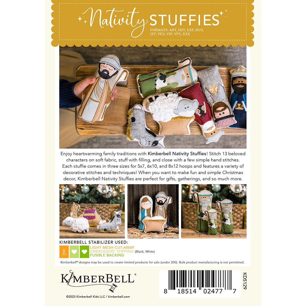Nativity Stuffies — manufacturer detail 2