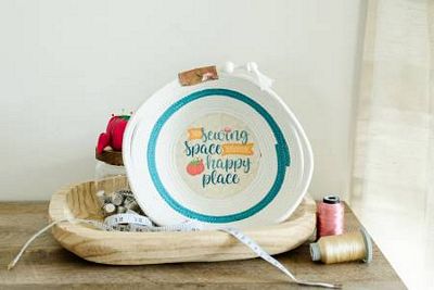 Happy Place Embroidery Project — product image 4