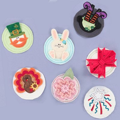 Seasonal Jar Toppers — product view