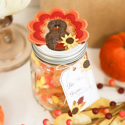 Seasonal Jar Toppers — detail 2