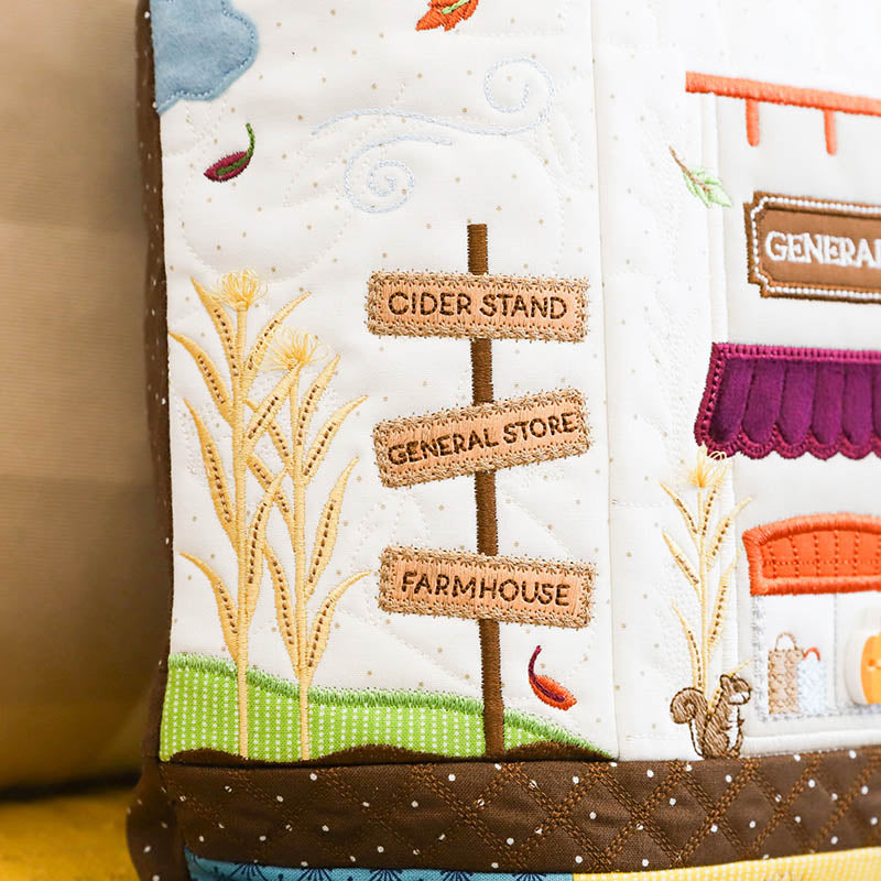 Autumn Acres Bench Pillow — manufacturer detail 3