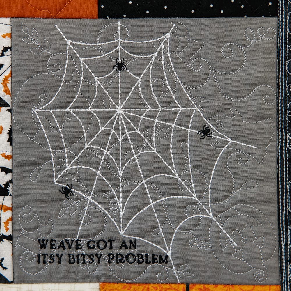 Pumpkins &amp; Potions Ladder Quilt — manufacturer detail 2