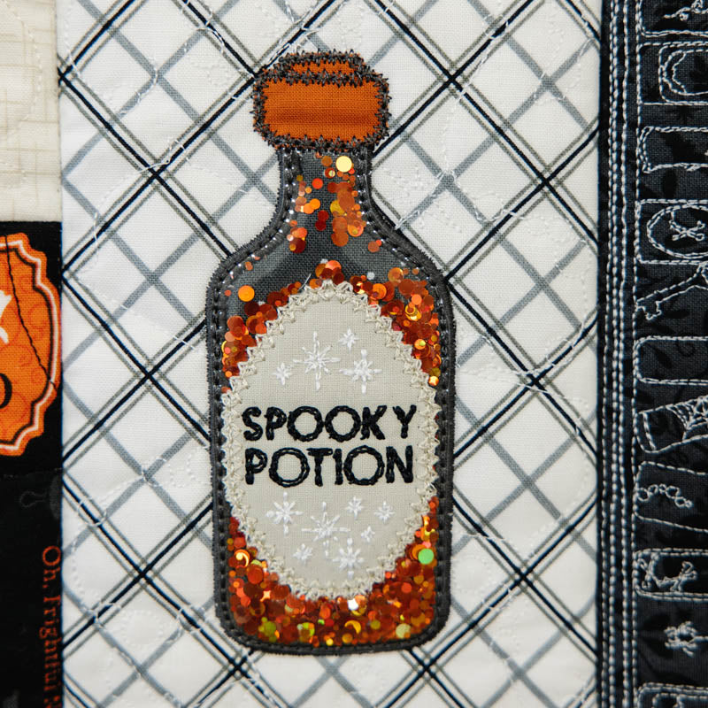 Pumpkins &amp; Potions Ladder Quilt — manufacturer detail 3