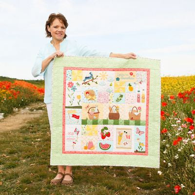 Sippin'' on Sunshine Feature Quilt — detail 1