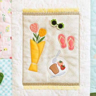 Sippin'' on Sunshine Feature Quilt — detail 4