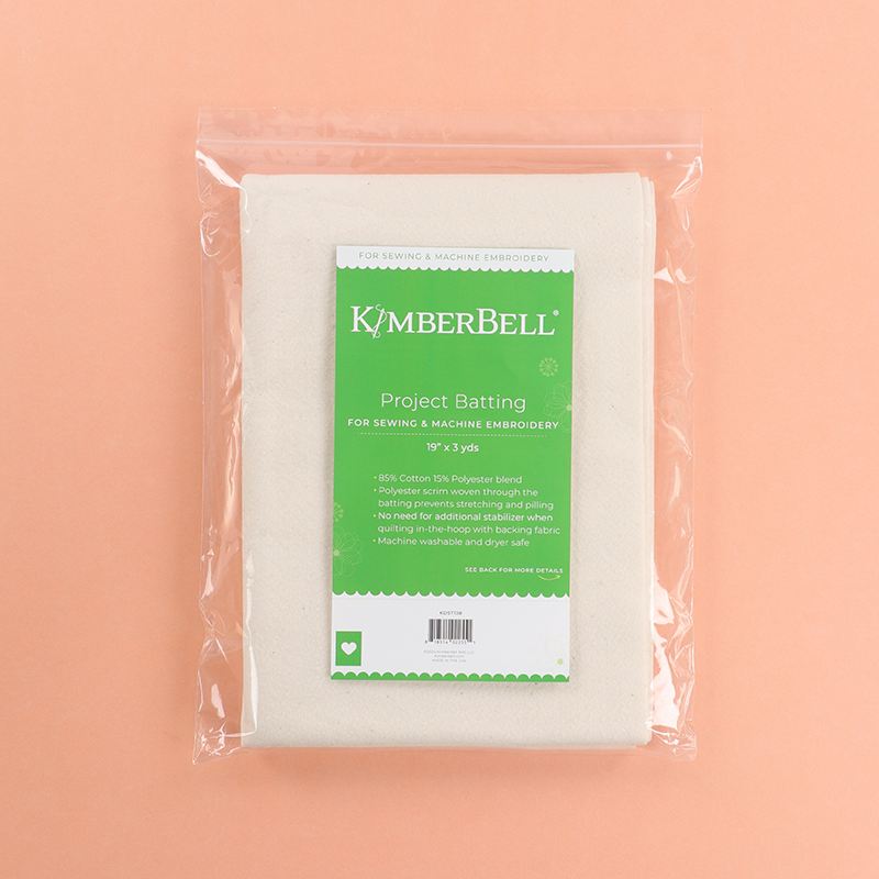 Kimberbell Project Batting, 19 in x 3 yard — manufacturer detail 2