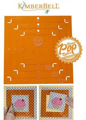 Orange Pop Ruler Square Set — product image 1