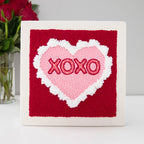 Punch Needle Embroidery Kit Hugs &amp; Kisses 10in — manufacturer detail 2