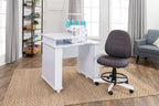 Koala Serger Studio V2 in White Ash; serger and supplies shown for illustration