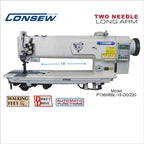 Consew P1560RBL-18-DD/220 18" Direct Drive Double Needle Walking Foot Industrial Sewing Machine - product view 1