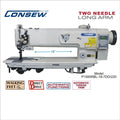 Consew P1560RBL-18-7DD/220 18" Direct Drive Double Needle Walking Foot Industrial Sewing Machine - product view 1