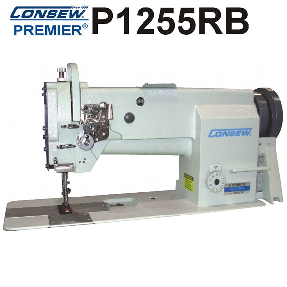 Consew Premier P1255RB-1 Heavy Duty Single Needle Walking Foot Industrial Sewing Machine with Table & Servo Motor - product view 1