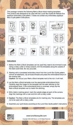 Lunch Box Quilts All Hallow’s Eve Mark-a-Block Templates — product detail 1
