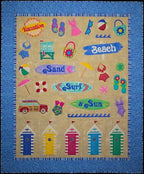 Lunch Box Quilts At the Beach — package and project