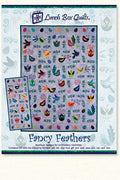 Lunch Box Quilts Fancy Feathers — package and project