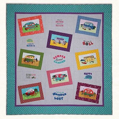 Lunch Box Quilts Retro Campers — product detail 1