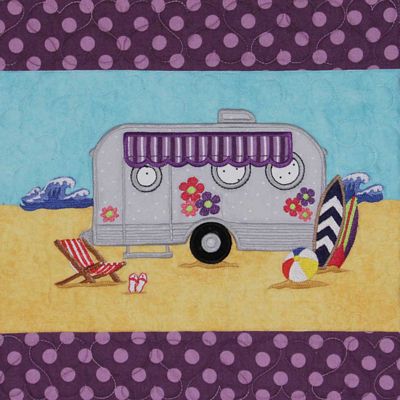 Lunch Box Quilts Retro Campers — product detail 3