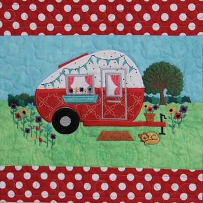 Lunch Box Quilts Retro Campers — product detail 5