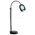 Daylight 5-inch LED Magnifier Floor Lamp in Black — product view